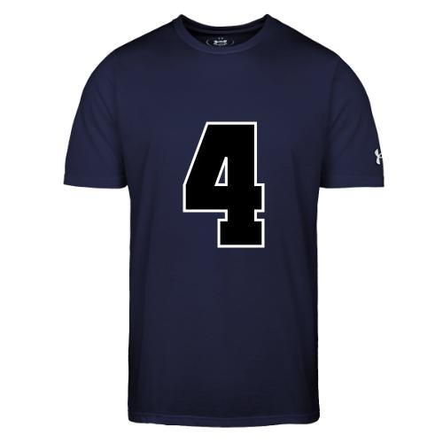 Varsity Number 4 College Style - Under Armour Men's Athletic 2.0 T-Shirt