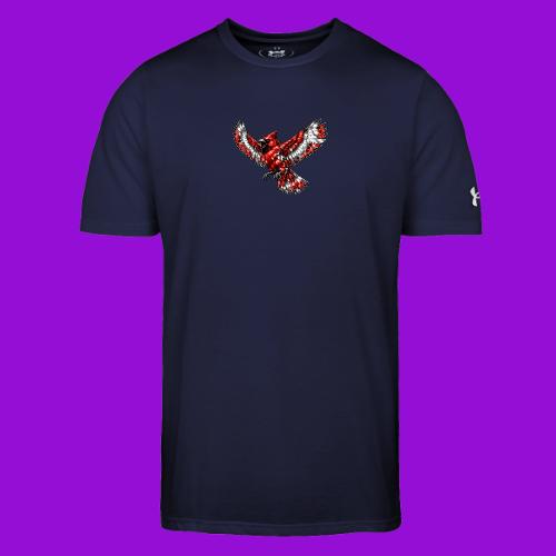 Cardinal in Flight - Under Armour Men's Athletic 2.0 T-Shirt