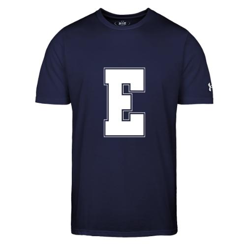 White Letter E – Varsity Alphabet Monogram - Under Armour Men's Athletic 2.0 T-Shirt