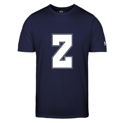 White Letter Z – Varsity Alphabet Monogram - Under Armour Men's Athletic 2.0 T-Shirt