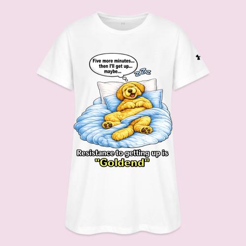 Funny Goldendoodle Sleeping design. - Under Armour Women's Athletic 2.0 T-Shirt
