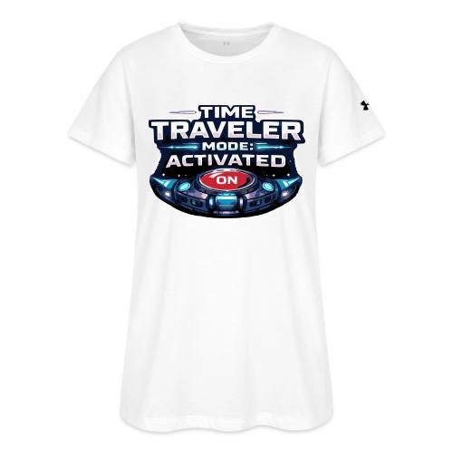 Time Traveler Mode – Futuristic Neon Sci-Fi Tee - Under Armour Women's Athletic 2.0 T-Shirt
