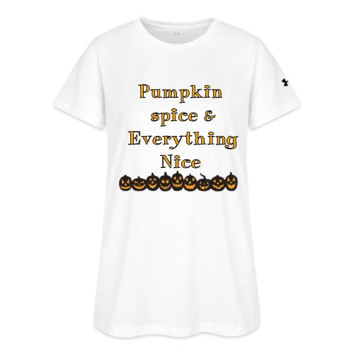 Pumpkin spice& everything nice - Under Armour Women's Athletic 2.0 T-Shirt
