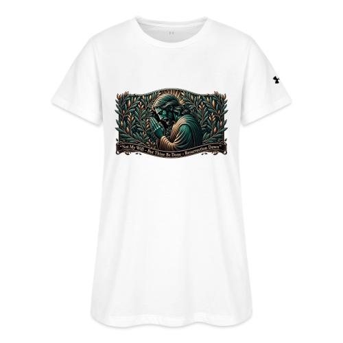 Easter Not My Will Gethsemane T Shirt, Bro Gift - Under Armour Women's Athletic 2.0 T-Shirt