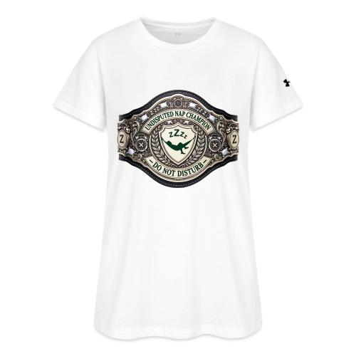 Nap Champion Belt T Shirt - Under Armour Women's Athletic 2.0 T-Shirt