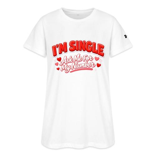 I’m Single Retro Bubble - Under Armour Women's Athletic 2.0 T-Shirt