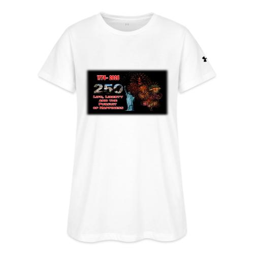 1776 - 2026 - 250 Years USA | Fireworks - Under Armour Women's Athletic 2.0 T-Shirt