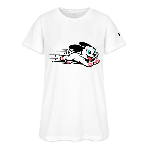 Speedy Pup Sprint on the Run - Under Armour Women's Athletic 2.0 T-Shirt