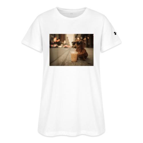 Funny Dachshund Iced Coffee Lover Tee - Under Armour Women's Athletic 2.0 T-Shirt