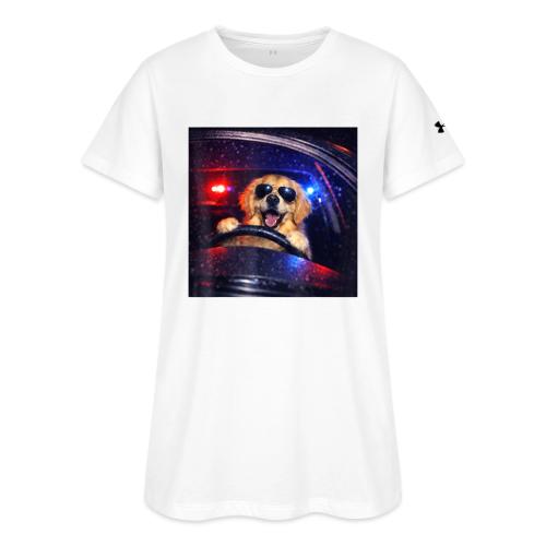 Funny Police Golden Retriever Meme Tee - Under Armour Women's Athletic 2.0 T-Shirt