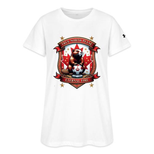 Canada Beaver Crest T-Shirt, Pride Badge Gift - Under Armour Women's Athletic 2.0 T-Shirt