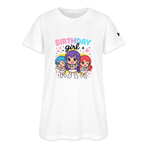 Cute Chibi Birthday Idol Girls - Under Armour Women's Athletic 2.0 T-Shirt
