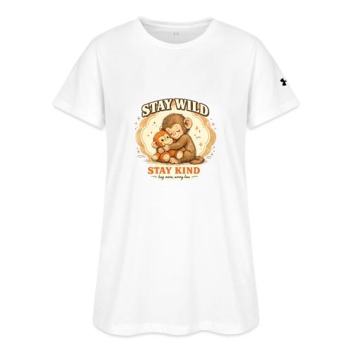 Stay Wild Stay Kind Punch Monkey Hug - Under Armour Women's Athletic 2.0 T-Shirt