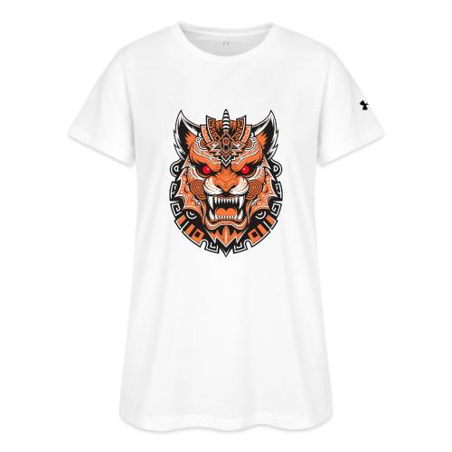Tribal Demon Wolf Mask - Under Armour Women's Athletic 2.0 T-Shirt