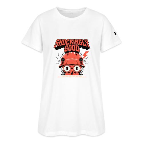 Funny Shockingly Good Electrician - Under Armour Women's Athletic 2.0 T-Shirt