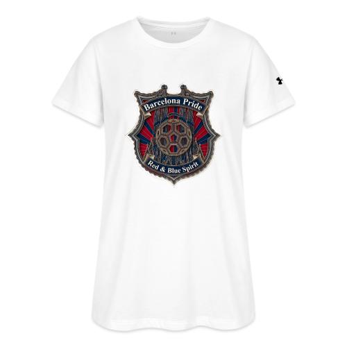 Barcelona Scarlet Pride T Shirt, Soccer City Gift - Under Armour Women's Athletic 2.0 T-Shirt
