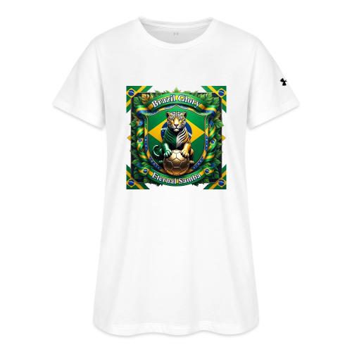 Brazil Jaguar Glory T-Shirt, Flag Pride Badge Gift - Under Armour Women's Athletic 2.0 T-Shirt