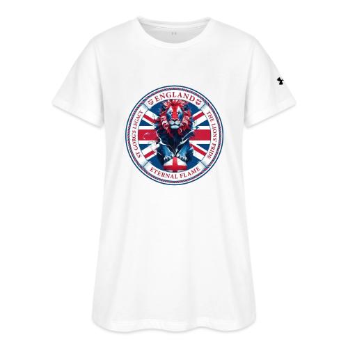 England Lion Emblem T Shirt, Flag Pride Gift - Under Armour Women's Athletic 2.0 T-Shirt