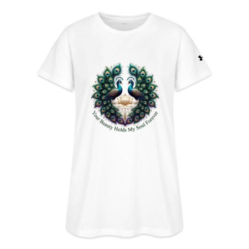 Your Beauty Holds My Soul Peacock Gifts T-Shirt - Under Armour Women's Athletic 2.0 T-Shirt