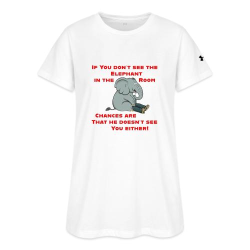 Elephant in the Room Meme - Under Armour Women's Athletic 2.0 T-Shirt