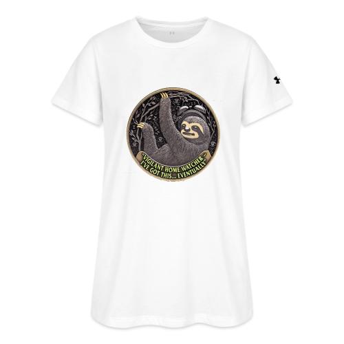 Sloth Home Watcher T Shirt - Under Armour Women's Athletic 2.0 T-Shirt
