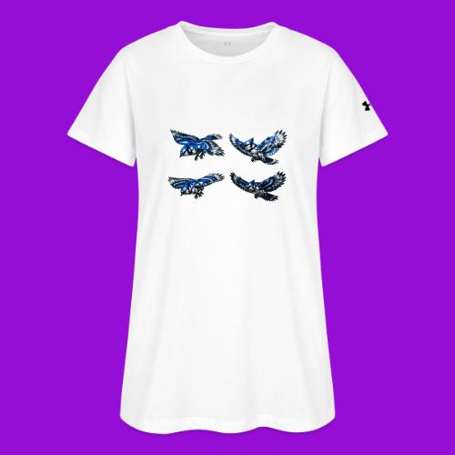 Silver Blue Jay Flight Stages - Under Armour Women's Athletic 2.0 T-Shirt