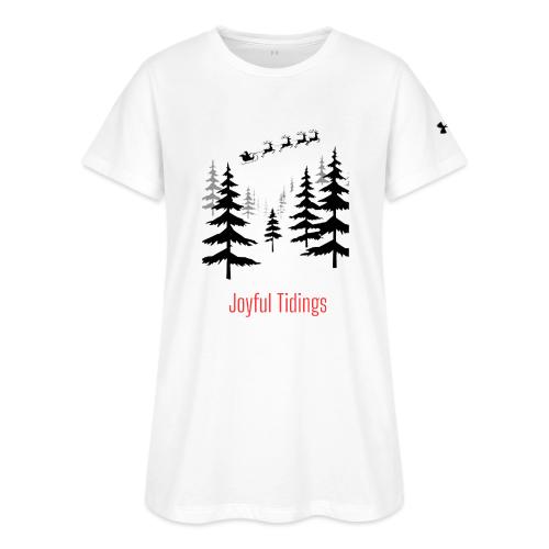 Joyful Tidings Christmas T-Shirt - Under Armour Women's Athletic 2.0 T-Shirt