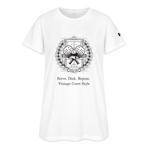 Vintage Pickleball T-Shirt, Mug, & Poster - Under Armour Women's Athletic 2.0 T-Shirt