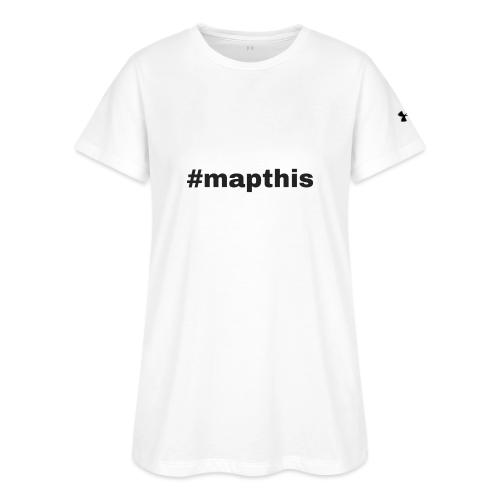 #mapthis hashtag - Under Armour Women's Athletic 2.0 T-Shirt