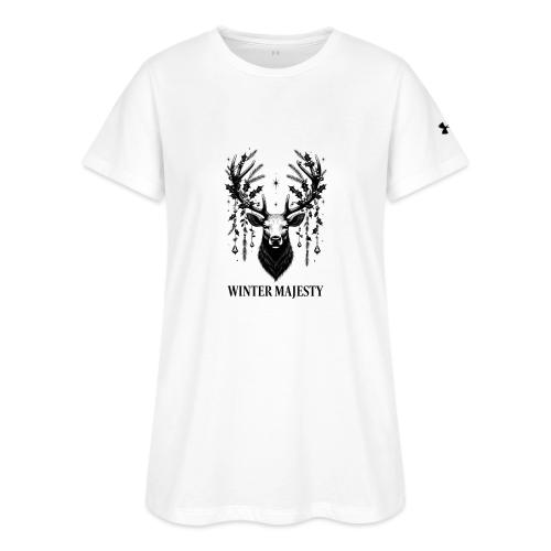 Majestic Reindeer T-Shirt, Poster, & Mug - Under Armour Women's Athletic 2.0 T-Shirt