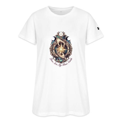 You Are My True North Celestial Compass T-Shirt - Under Armour Women's Athletic 2.0 T-Shirt