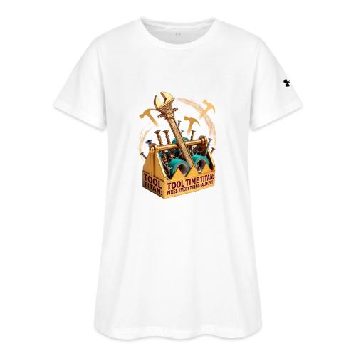 Tool Time Titan T Shirt, Funny Dad Gift - Under Armour Women's Athletic 2.0 T-Shirt