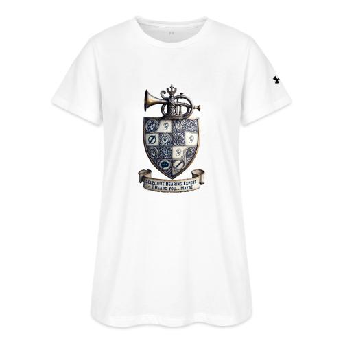 Selective Hearing Expert Crest T Shirt - Under Armour Women's Athletic 2.0 T-Shirt