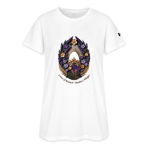 Easter Meadow Crown Renewal T Shirt, Spring Gift - Under Armour Women's Athletic 2.0 T-Shirt