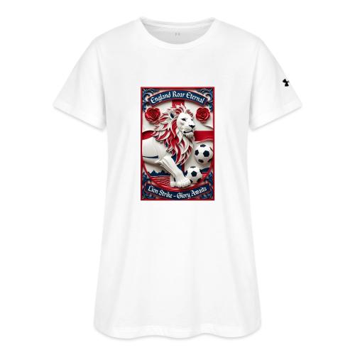 England Lion Soccer T Shirt, Football Pride Gift - Under Armour Women's Athletic 2.0 T-Shirt