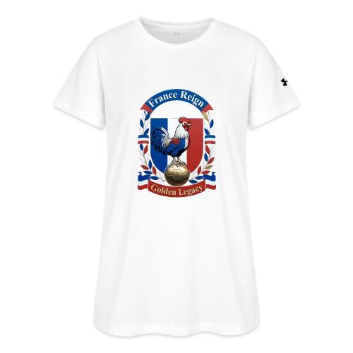 France Rooster Reign T-Shirt, Tricolore Pride Gift - Under Armour Women's Athletic 2.0 T-Shirt