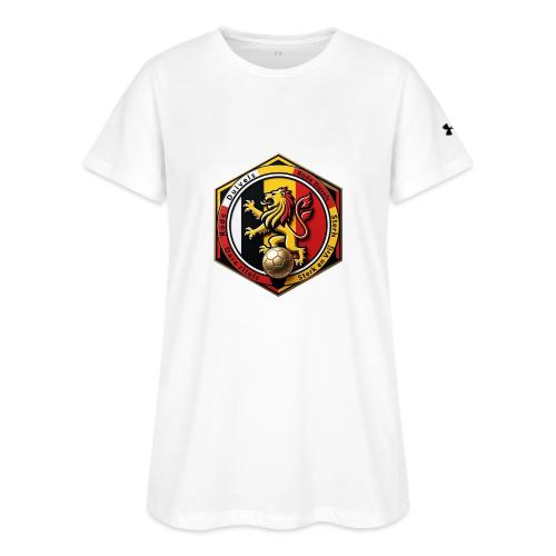 Belgium Lion Valor T-Shirt, Belgian Pride Gift - Under Armour Women's Athletic 2.0 T-Shirt