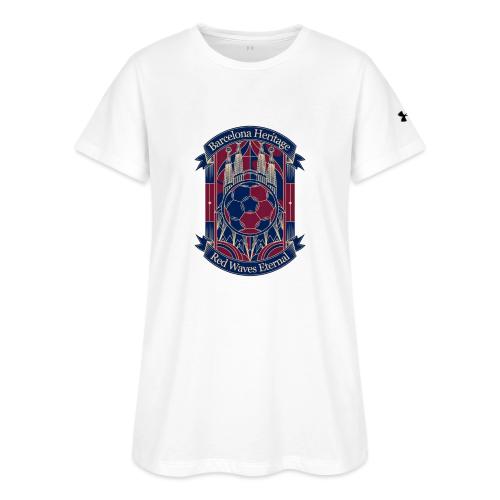 Barcelona Red Heritage T Shirt, Barsa fan Gift - Under Armour Women's Athletic 2.0 T-Shirt