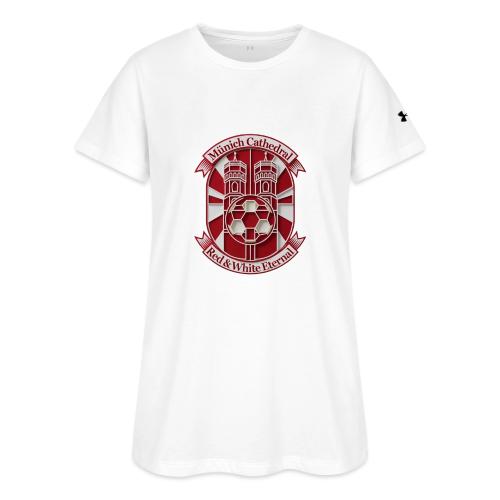 Munich Cathedral T Shirt, German Football Fan Gift - Under Armour Women's Athletic 2.0 T-Shirt