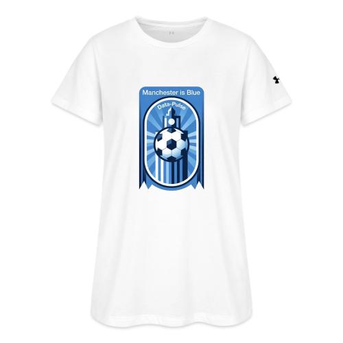 Manchester is Blue Soccer City T Shirt, Apparel - Under Armour Women's Athletic 2.0 T-Shirt