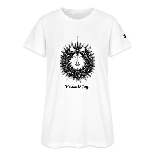 Peace & Joy T-Shirt | Minimalist Elegant Christmas - Under Armour Women's Athletic 2.0 T-Shirt