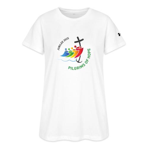pilgrims of hope 2025 logo (Jubilee Year 2025) - Under Armour Women's Athletic 2.0 T-Shirt
