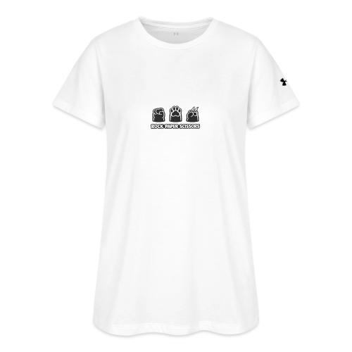 Playful Dog Paw Rock Paper Scissors - Under Armour Women's Athletic 2.0 T-Shirt