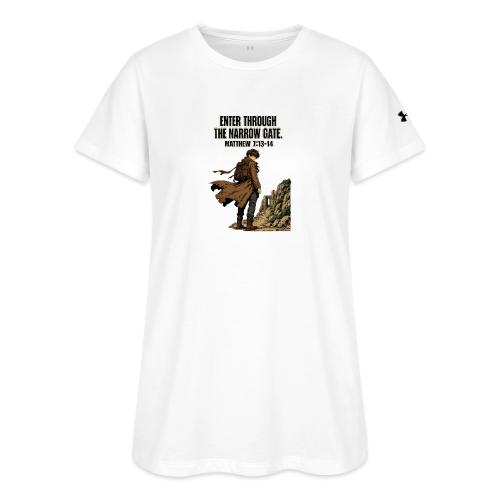 Enter Through the Narrow Gate | Matthew 7:13-14 - Under Armour Women's Athletic 2.0 T-Shirt