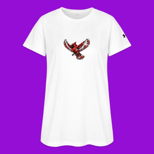 Cardinal in Flight - Under Armour Women's Athletic 2.0 T-Shirt