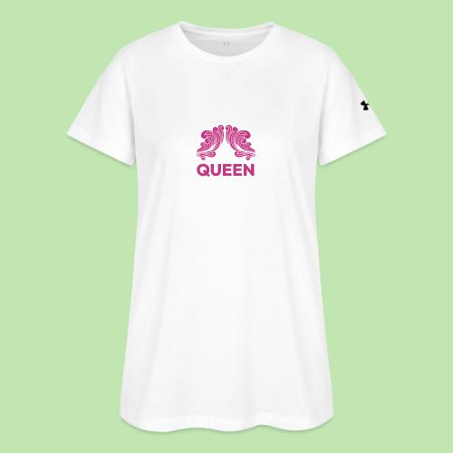 Queenlisse™ Signature Crown T-Shirt – Elegant - Under Armour Women's Athletic 2.0 T-Shirt