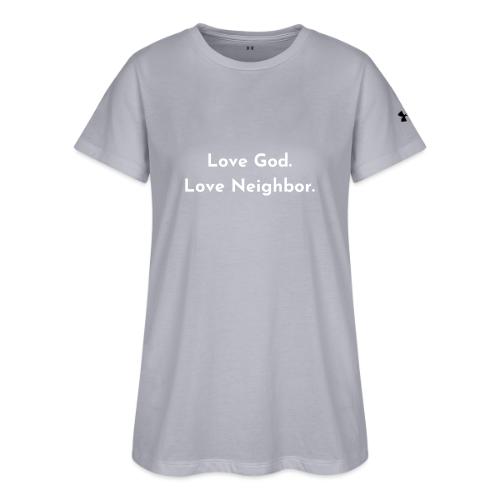 Love God. Love Neighbor 2.0 - Under Armour Women's Athletic 2.0 T-Shirt