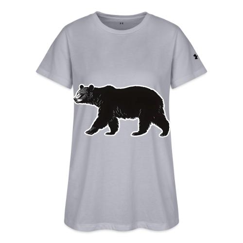 Midnight Black Bear - Under Armour Women's Athletic 2.0 T-Shirt