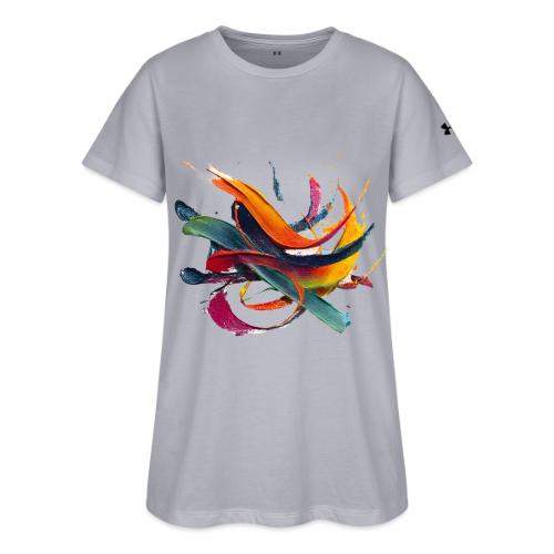 Colorful Waves - Under Armour Women's Athletic 2.0 T-Shirt
