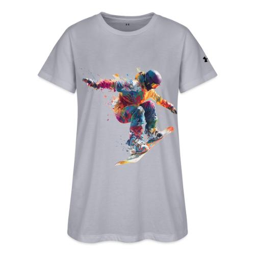 Snowboarding: Frozen Flight - Under Armour Women's Athletic 2.0 T-Shirt